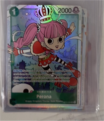 One Piece TCG Legacy of the Master OP12-034 Perona — front