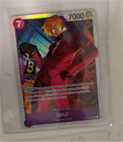 Sanji OP09-065 One Piece Card Game Emperors in the New World — front