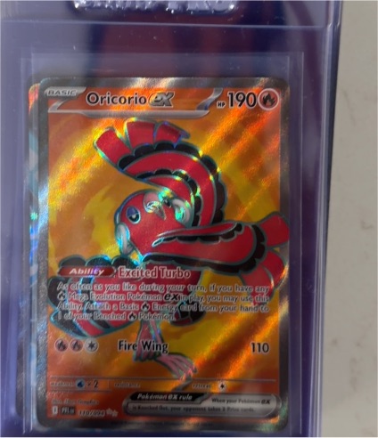 2016 Pokemon ME02: Phantasmal Flames #110 Oricorio GX — front