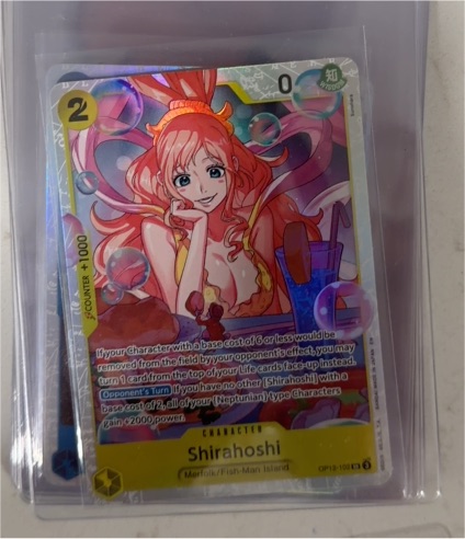 2025 One Piece Legacy of the Master #OP12-102 Shirahoshi — front