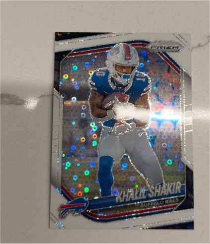 2025 Panini Prizm #116 Khalil Shakir — front