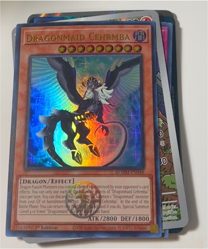 2020 Yu-Gi-Oh! BUMM-EN015 Dragonmaid Cehrmba — front