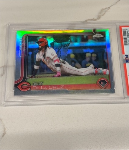 2025 Topps Chrome #174 Elly De La Cruz — front
