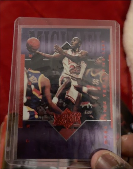 1999 Upper Deck Michael Jordan Athlete of the Century #60 Michael Jordan — front