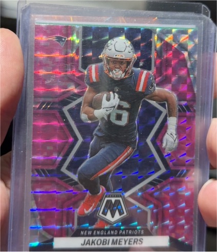 2022 Panini Mosaic #86 Jakobi Meyers — front