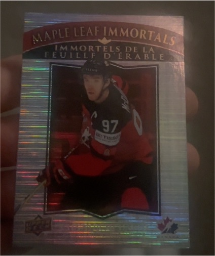 2025-26 Upper Deck Tim Hortons Maple Leaf Immortals #ML-1 Sidney Crosby — front