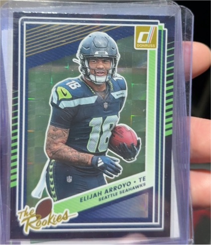 2025 Panini Donruss #22 Elijah Arroyo The Rookies — front