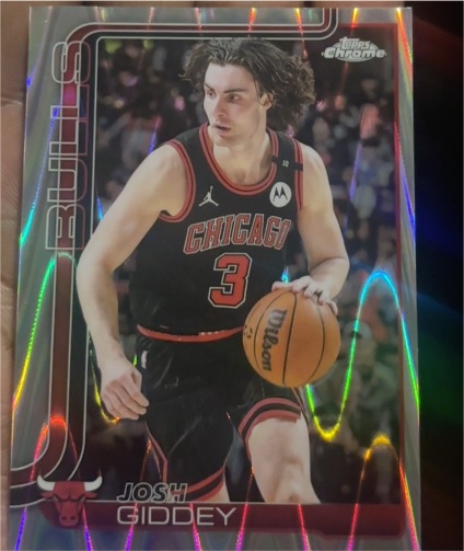 2025-26 Topps Chrome #48 Josh Giddey — front