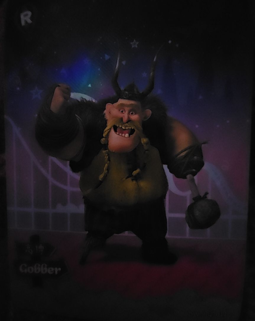 2024 Topps Garbage Pail Kids Gobber R Holo Card — front