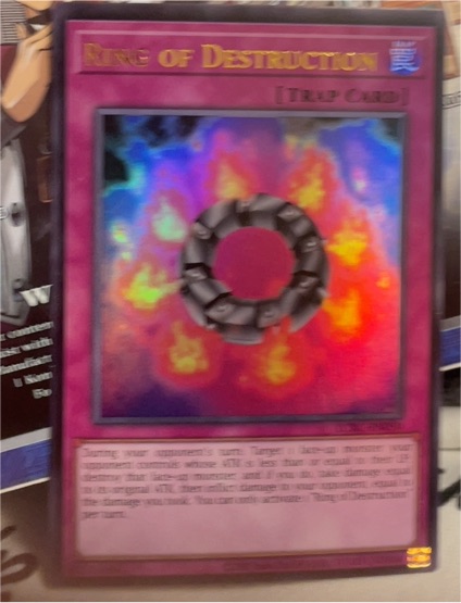 Yu-Gi-Oh! MIL1-EN023 Ring of Destruction — front