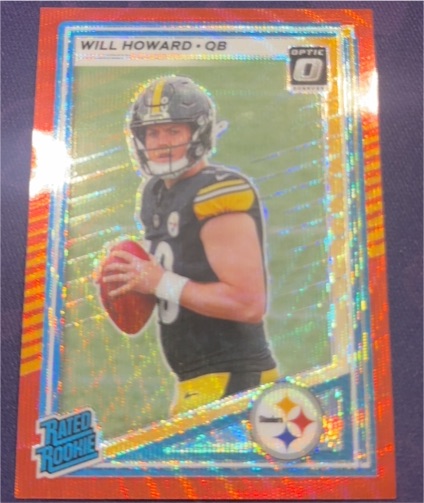 2025 Panini Donruss Optic #309 Will Howard — front