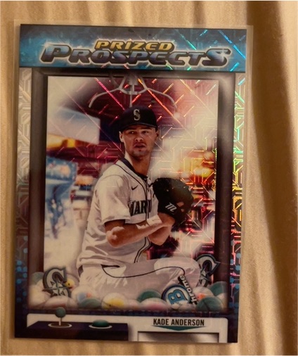 2025 Bowman Draft Chrome Prized Prospects #PP-15 Kade Anderson — front