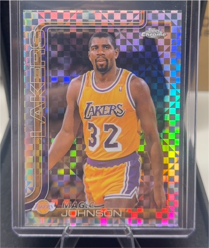 2025-26 Topps Chrome #244 Magic Johnson — front