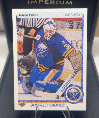 1990-91 Upper Deck #166 Daren Puppa — front