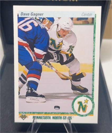 1990-91 Upper Deck #248 Dave Gagner Minnesota North Stars — front