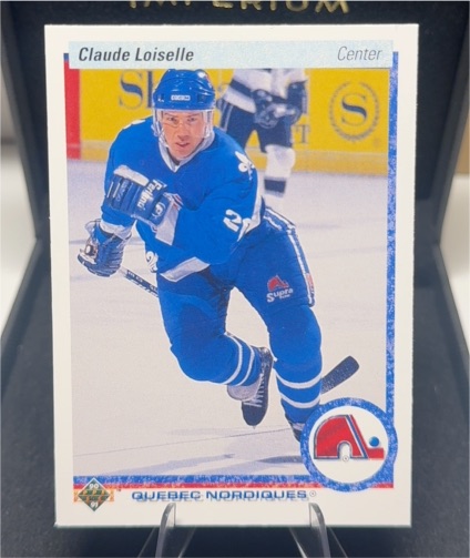 1990-91 Upper Deck #338 Claude Loiselle — front