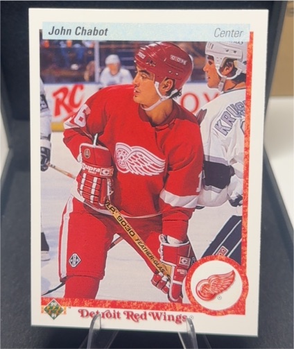 1990-91 Upper Deck #113 John Chabot — front