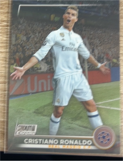 2022-23 Topps Stadium Club Chrome #7 Cristiano Ronaldo — front