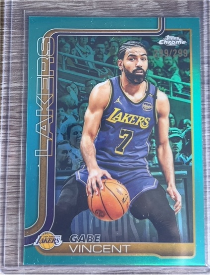 2025-26 Topps Chrome #119 Gabe Vincent — front