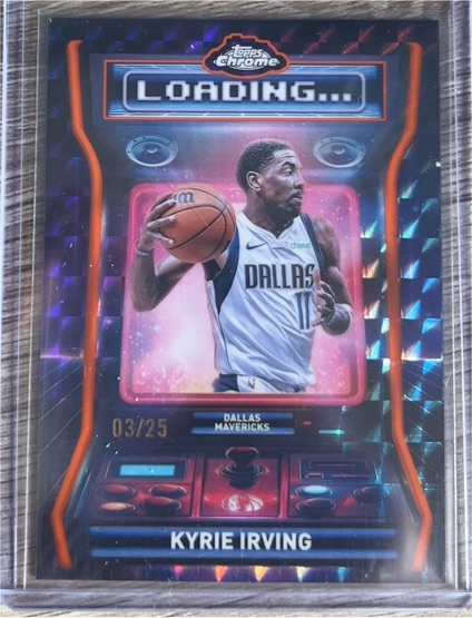 2025-26 Topps Chrome #LD-5 Kyrie Irving — front