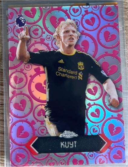 2026 Topps Chrome Premier League Stoppage Time Heartbreaker #STH-15 Dirk Kuyt — front