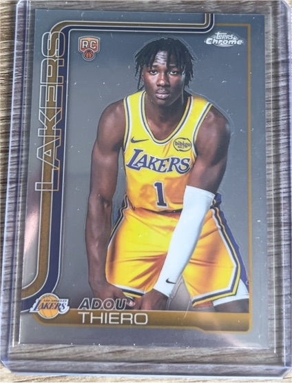 2025-26 Topps Chrome #286 Adou Thiero — front
