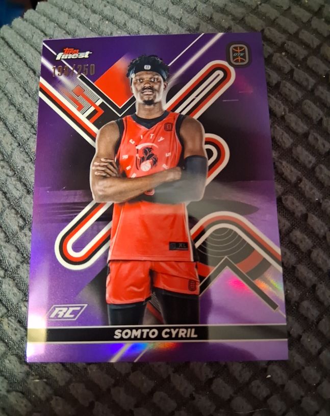 2022-23 Topps Finest Overtime Elite #86 Somto Cyril — front