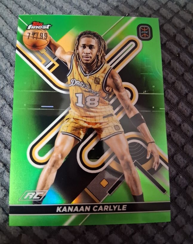 2022-23 Topps Finest Overtime Elite #18 Kanaan Carlyle — front