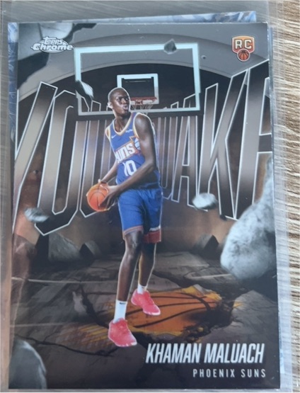 2025-26 Topps Chrome #YQ-10 Khaman Maluach Youthquake — front