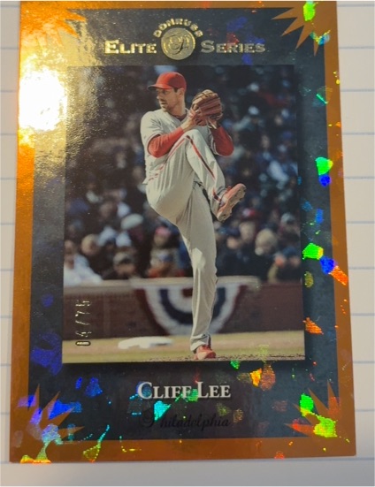2025 Donruss Elite Series #17 Cliff Lee — front
