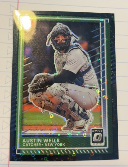 2025 Donruss Optic #35 Austin Wells — front