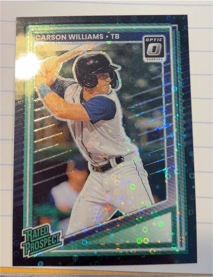 2025 Donruss Optic #135 Carson Williams — front