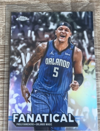 2025-26 Topps Chrome #FAN-13 Paolo Banchero Fanatical — front