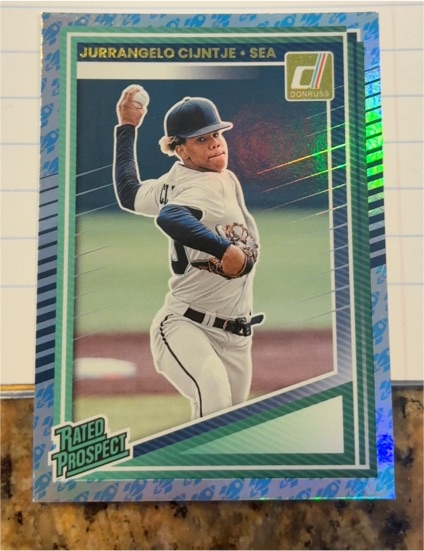 2025 Donruss #132 Jurrangelo Cijntje — front