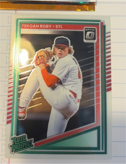 2025 Donruss Optic #196 Tekoah Roby — front