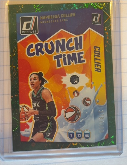 2025 Panini Donruss WNBA #18 Napheesa Collier Crunch Time — front