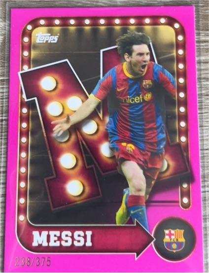 2025-26 Topps FC Barcelona #27 Lionel Messi — front