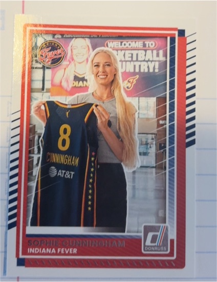 2025 Donruss WNBA #24 Sophie Cunningham — front