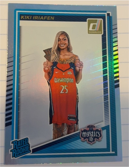 2025 Donruss WNBA #94 Kiki Iriafen — front