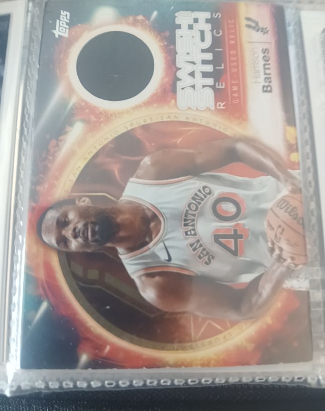 2025-26 Topps Swish and Stitch Relics #SST-HB Harrison Barnes — front