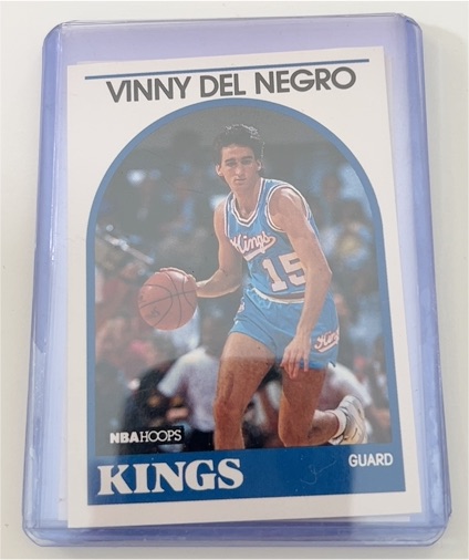 1989-90 NBA Hoops #6 Vinny Del Negro — front