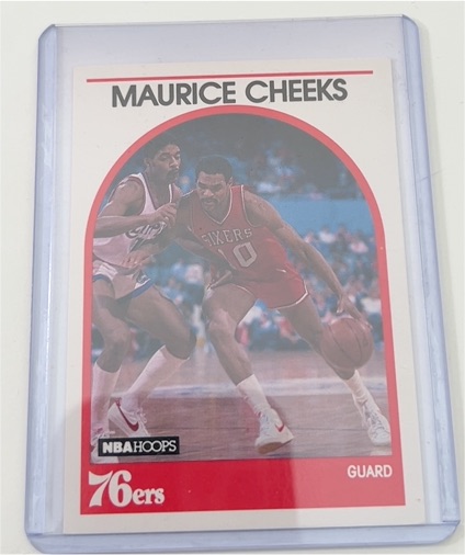 1989 NBA Hoops #65 Maurice Cheeks — front