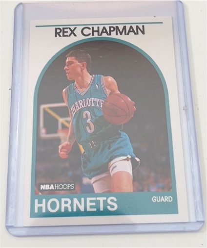 1989-90 NBA Hoops #54 Rex Chapman — front