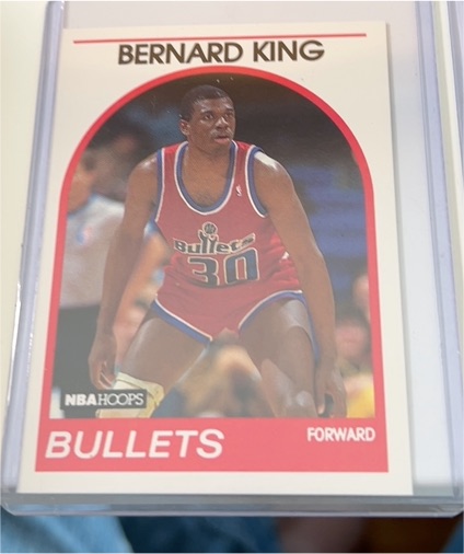 1989-90 Hoops #240 Bernard King — front