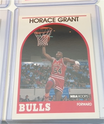 1989 NBA Hoops #242 Horace Grant — front