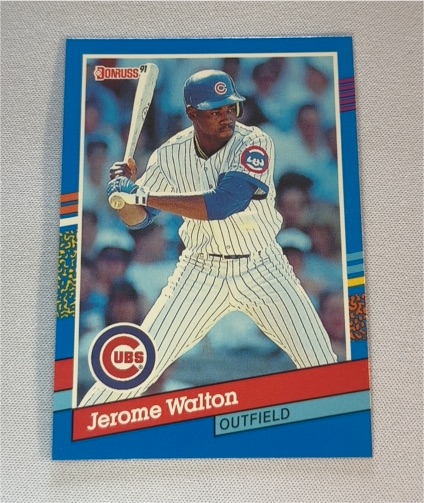 1991 Donruss #72 Jerome Walton — front