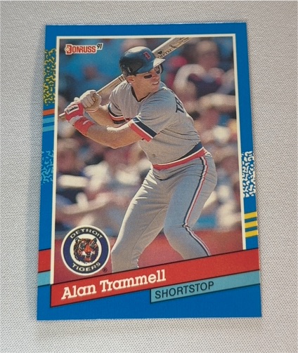 1991 Donruss #118 Alan Trammell — front