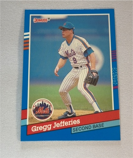 1991 Donruss #79 Gregg Jefferies — front