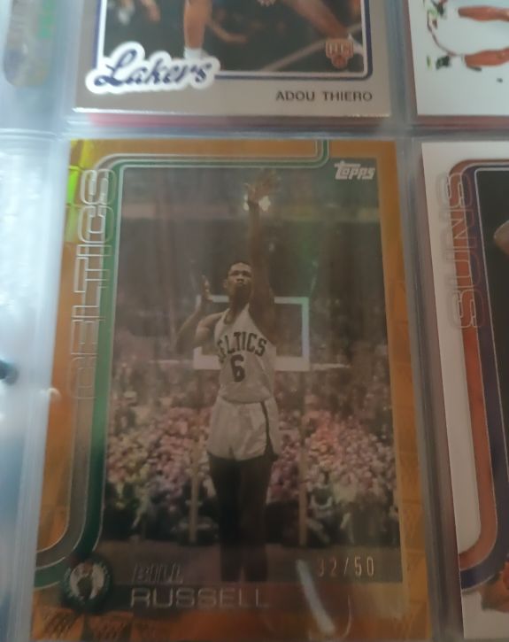2025-26 Topps #251 Bill Russell — front