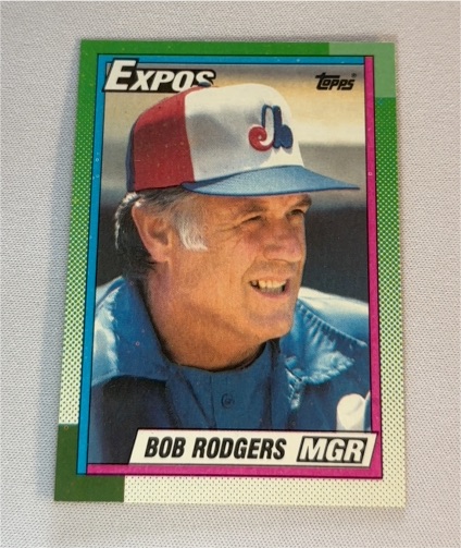 1990 Topps #81 Bob Rodgers — front